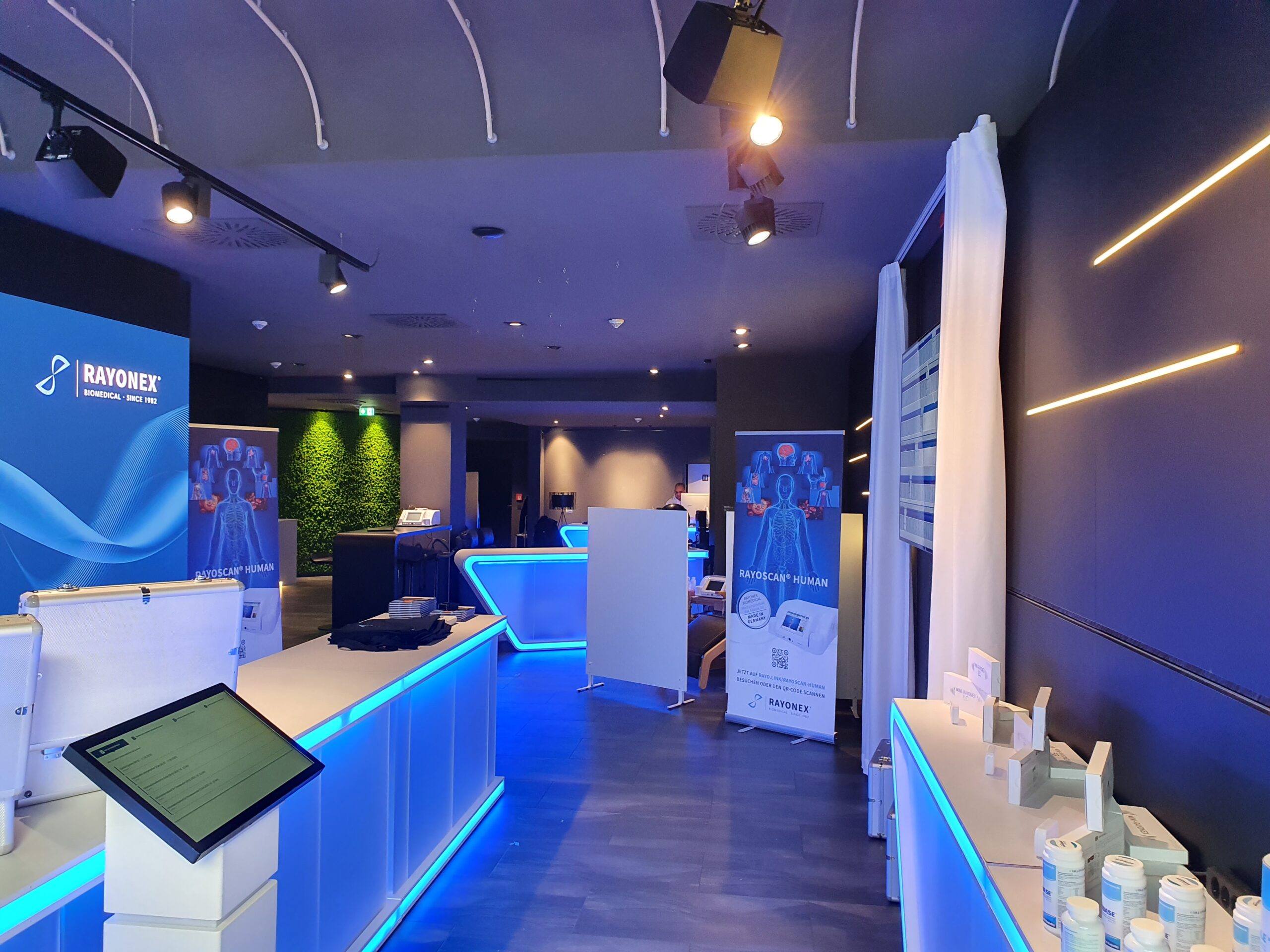 Rayonex Biomedical Pop up Store bei brands'n mind